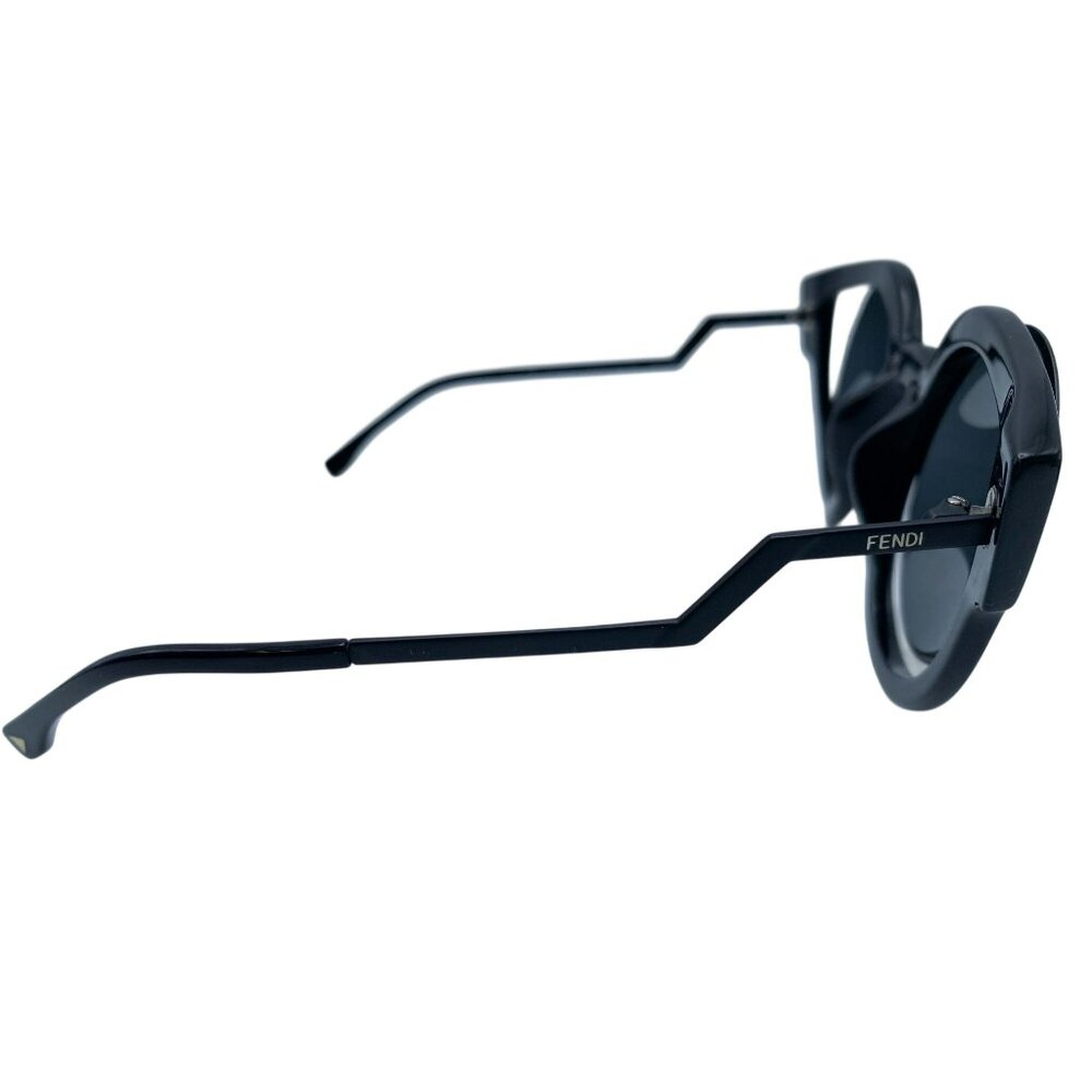 Fendi Paradeyes Black Sunglasses Women Cat Eye Tinted (FF 0137/S) w/Case - Picture 5 of 11